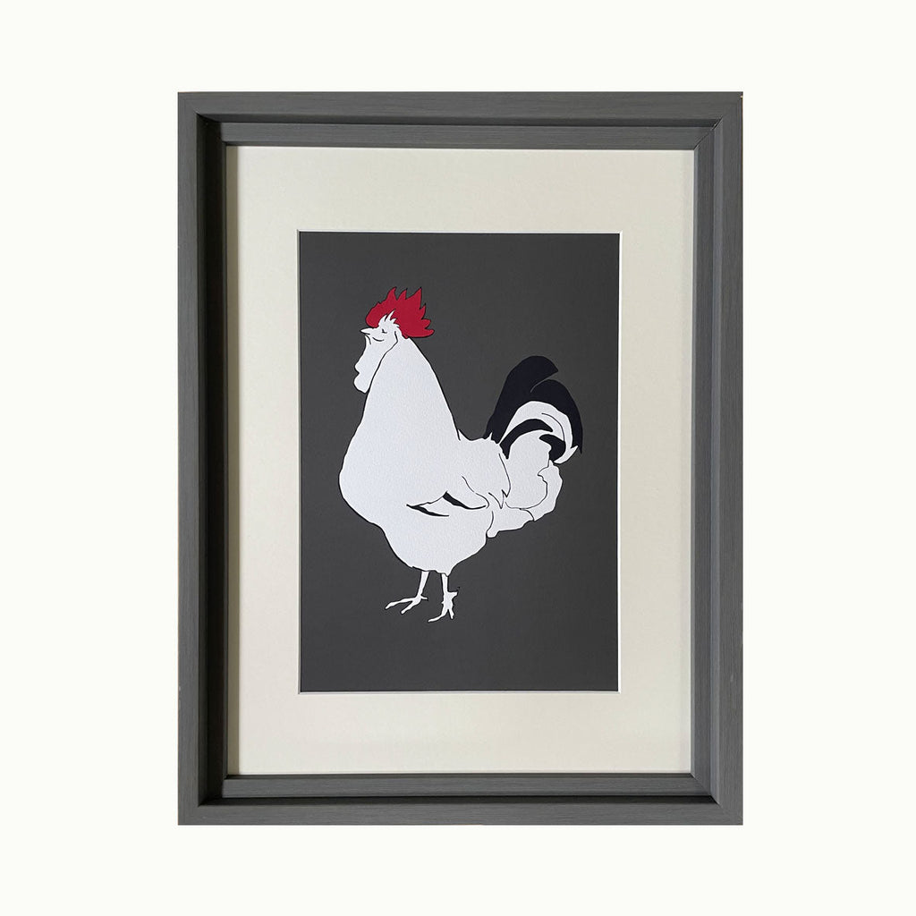 Grey Hen Giclée Print