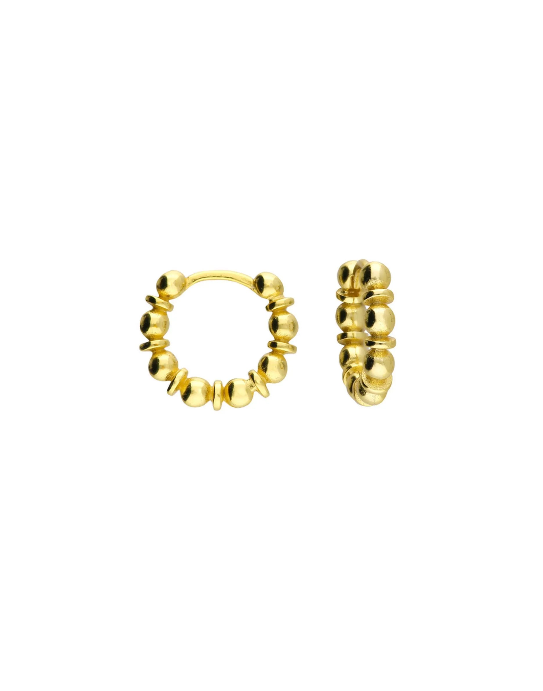 Gold Bobble Huggies