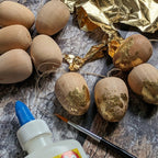 Golden Easter Eggs - Wooden & Gold Leaf Egg Craft Kit