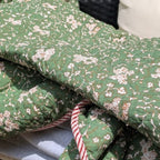 Summer Cotton Quilt - Assorted design with Striped Edging | 2 Sizes