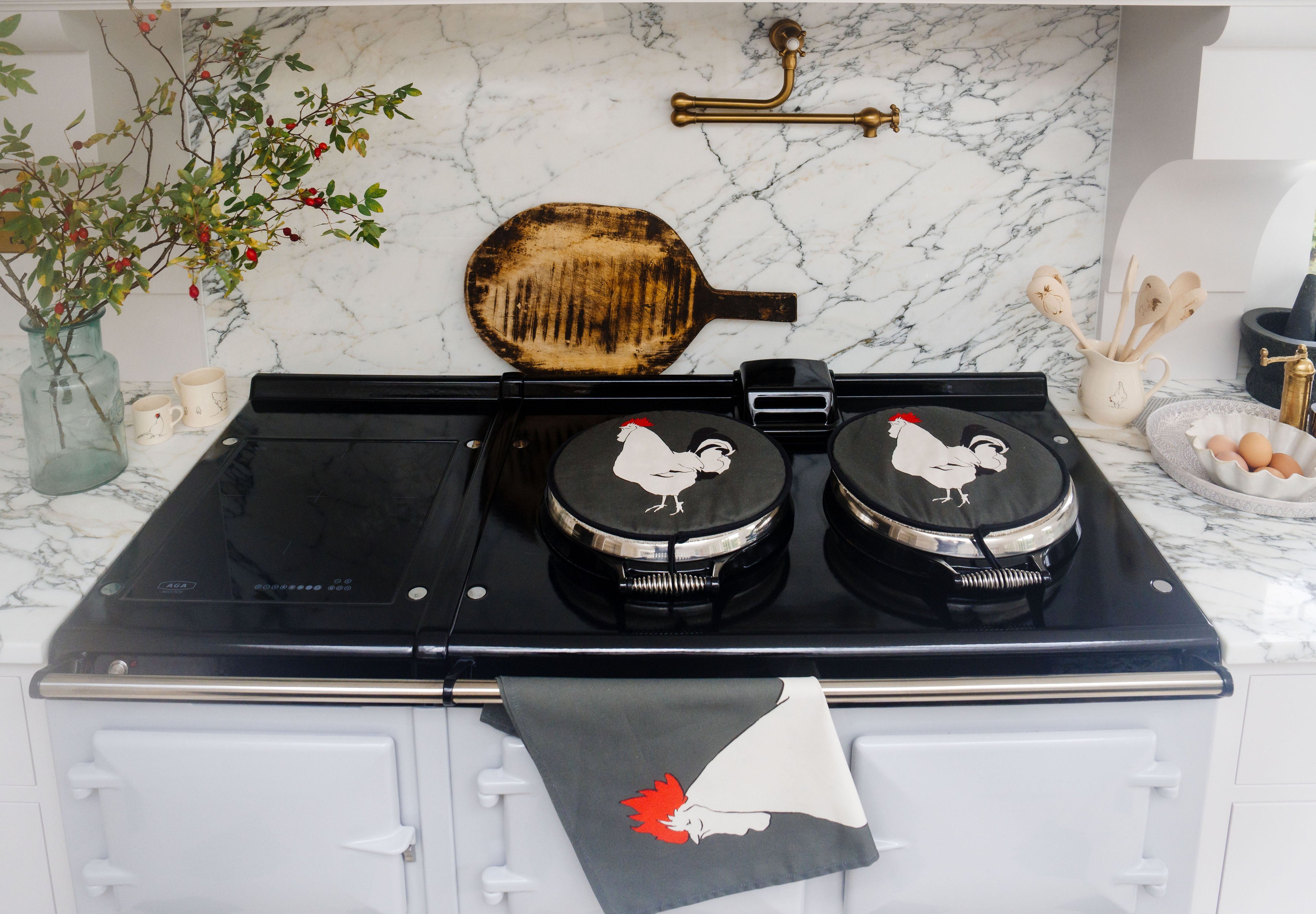 Grey Sussex Circular Aga / Chef pad