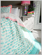 BLOCK PRINT HEIRLOOM QUILT | RAHEL - King Size