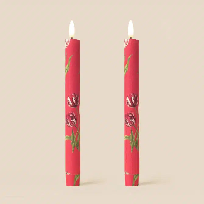 Heritage Tulip Flameless LED Wax Candles
