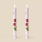 Heritage Tulip Flameless LED Wax Candles
