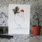 Herk Cockerel Card