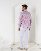 Linen Shirt PARROT