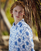 Linen Shirt TURTLE TRELLIS