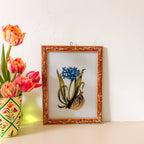 HYACINTH Indian glass painting