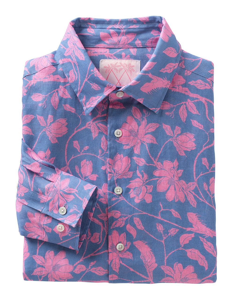 Mens Linen Shirt IGUANA