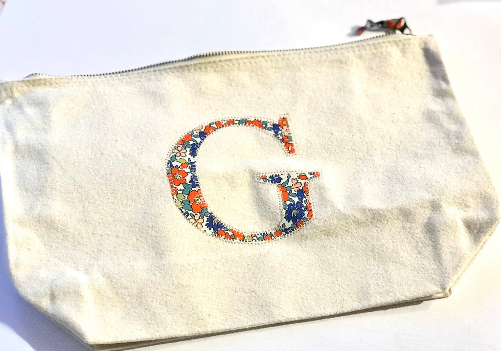 Liberty of London personalised zip bag