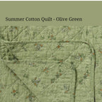 Summer Cotton Quilt- Assorted Floral Prints | 130x 180cm