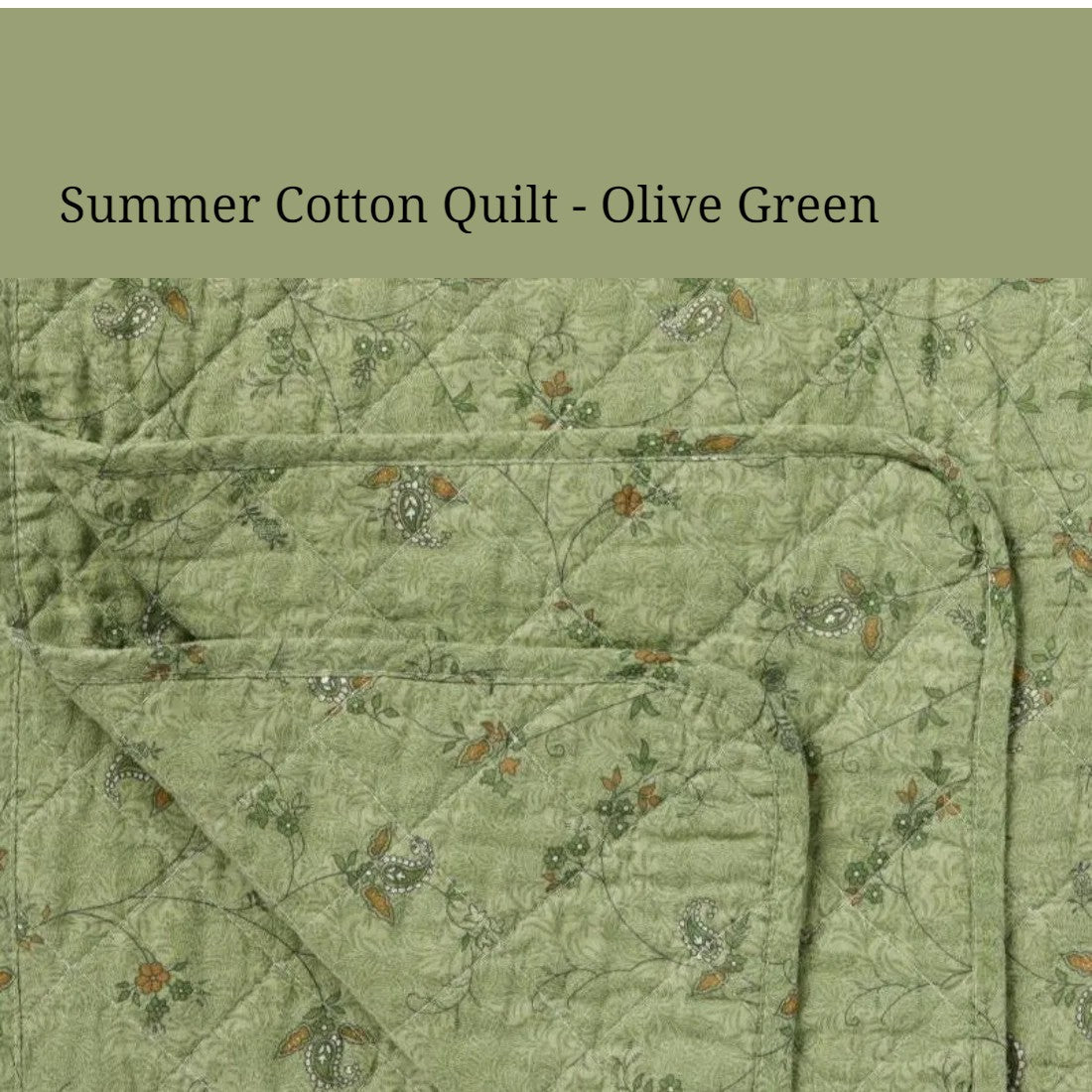 Summer Cotton Quilt- Assorted Floral Prints | 130x 180cm