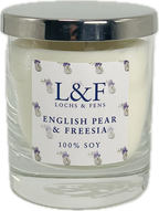 Single Wick Soy Candle - English Pear & Freesia