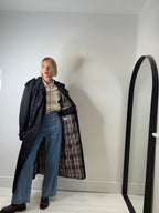 GEORGE ARTHUR DUNN check lined trench