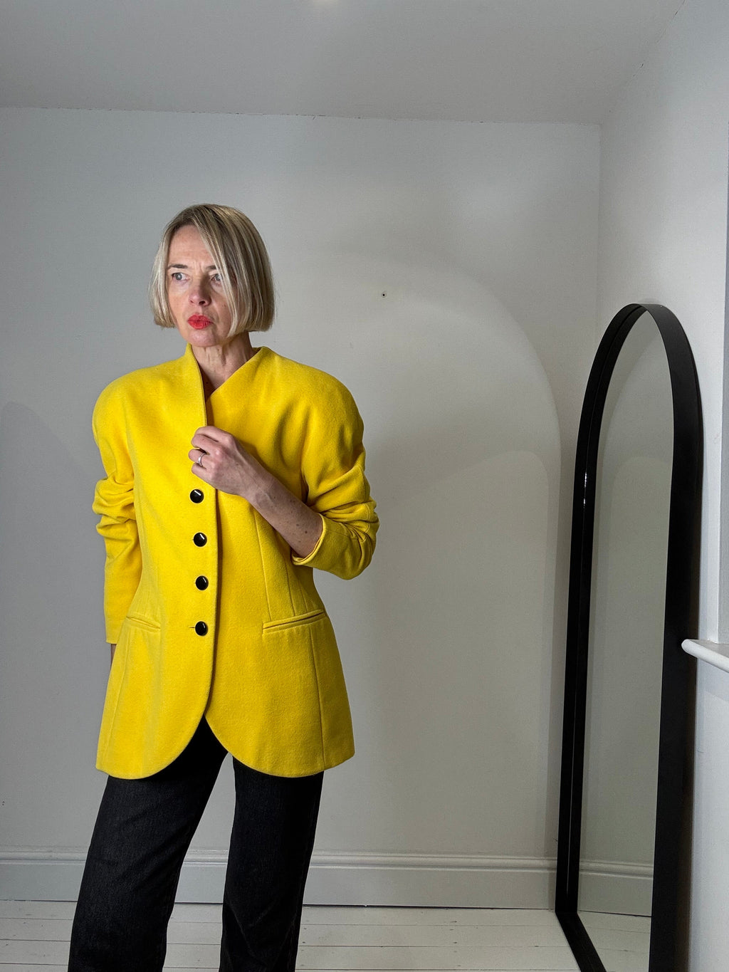 VINTAGE ESCADA sculptured jacket