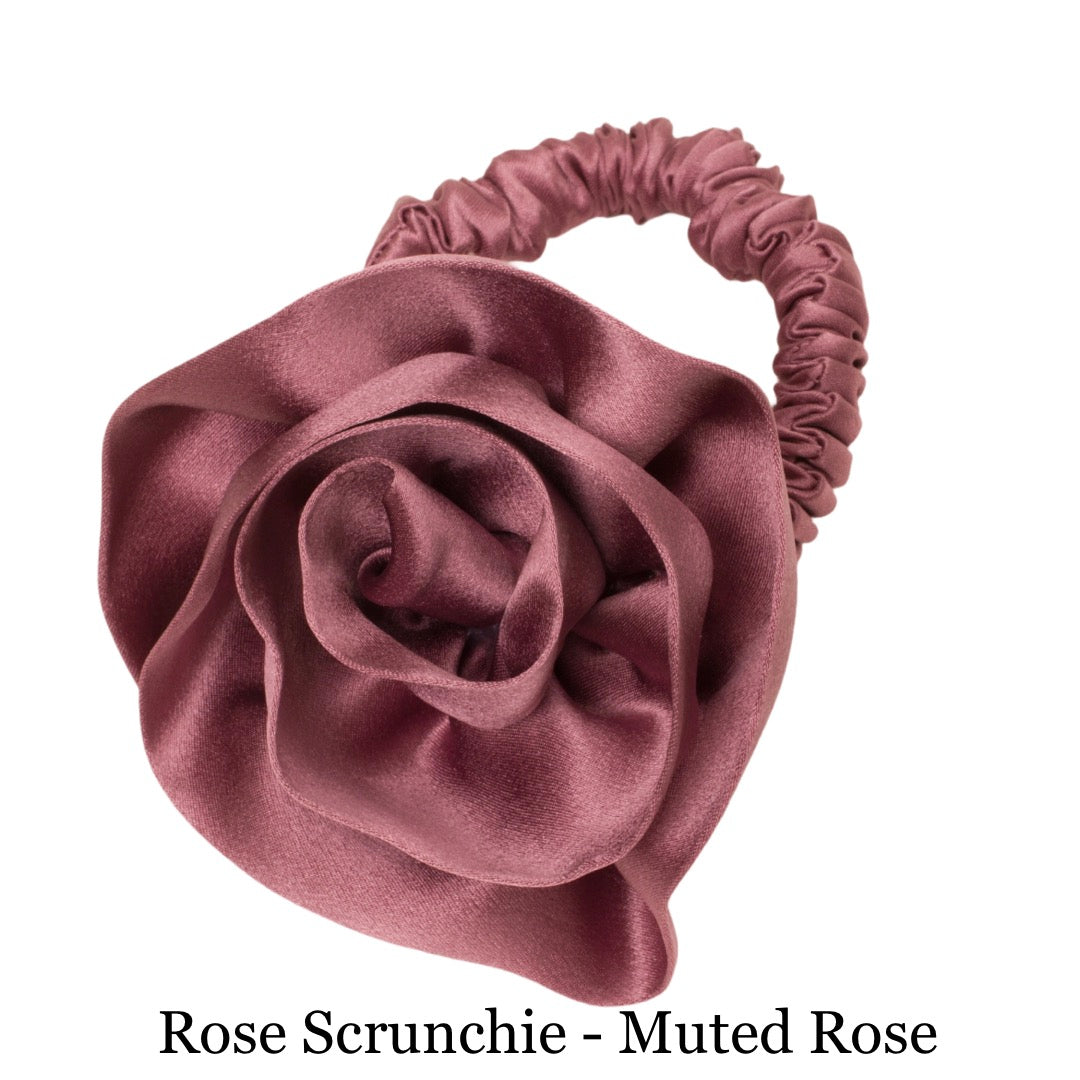 Rose Scrunchies