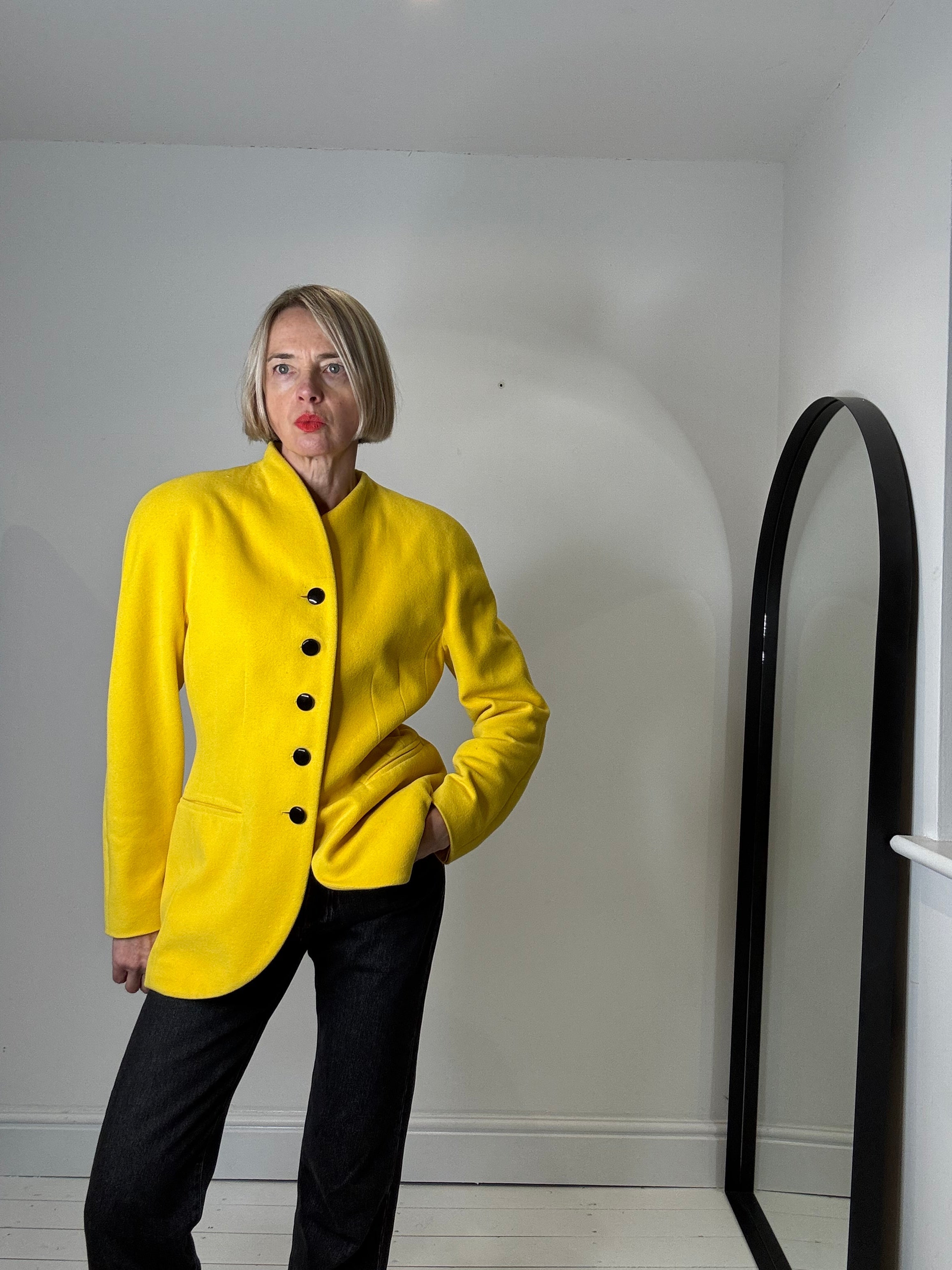 VINTAGE ESCADA sculptured jacket