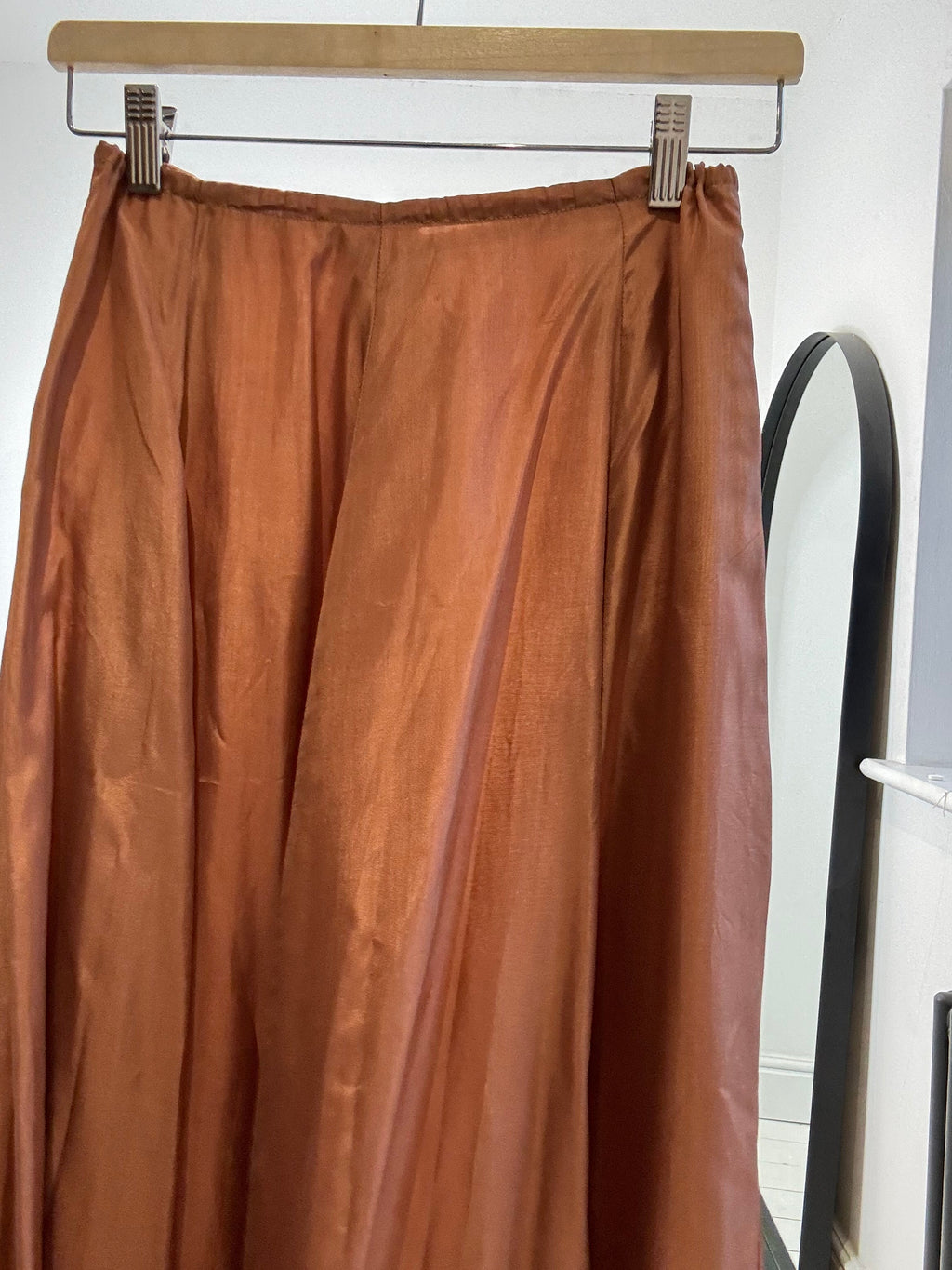 VINTAGE handmade lingerie style skirt