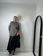 Mohair and lurex jumper