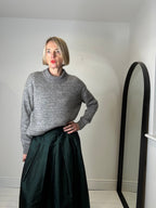 Mohair and lurex jumper