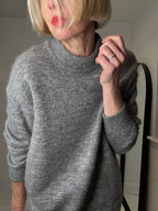 Mohair and lurex jumper