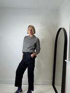 Mohair and lurex jumper