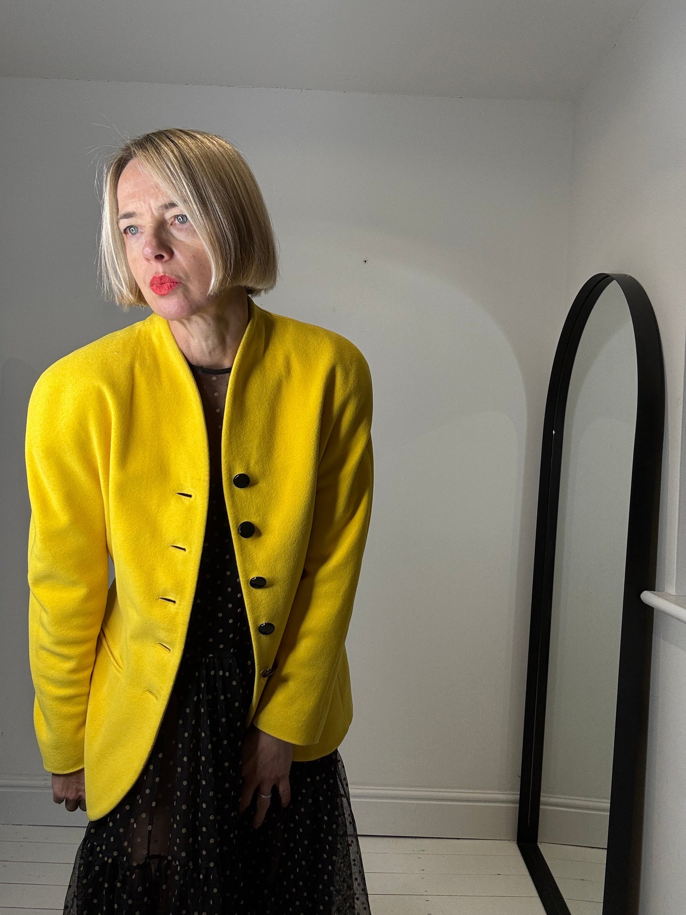 VINTAGE ESCADA sculptured jacket