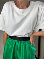 MUNTHE 100% silk suit