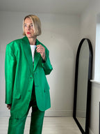 MUNTHE 100% silk suit