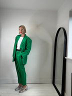 MUNTHE 100% silk suit