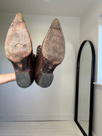 R SOLES cowboy boots