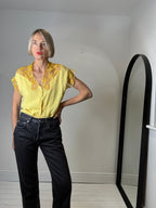 VINTAGE jacquard blouse