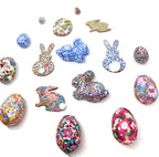 Large Liberty Easter bunny decoration