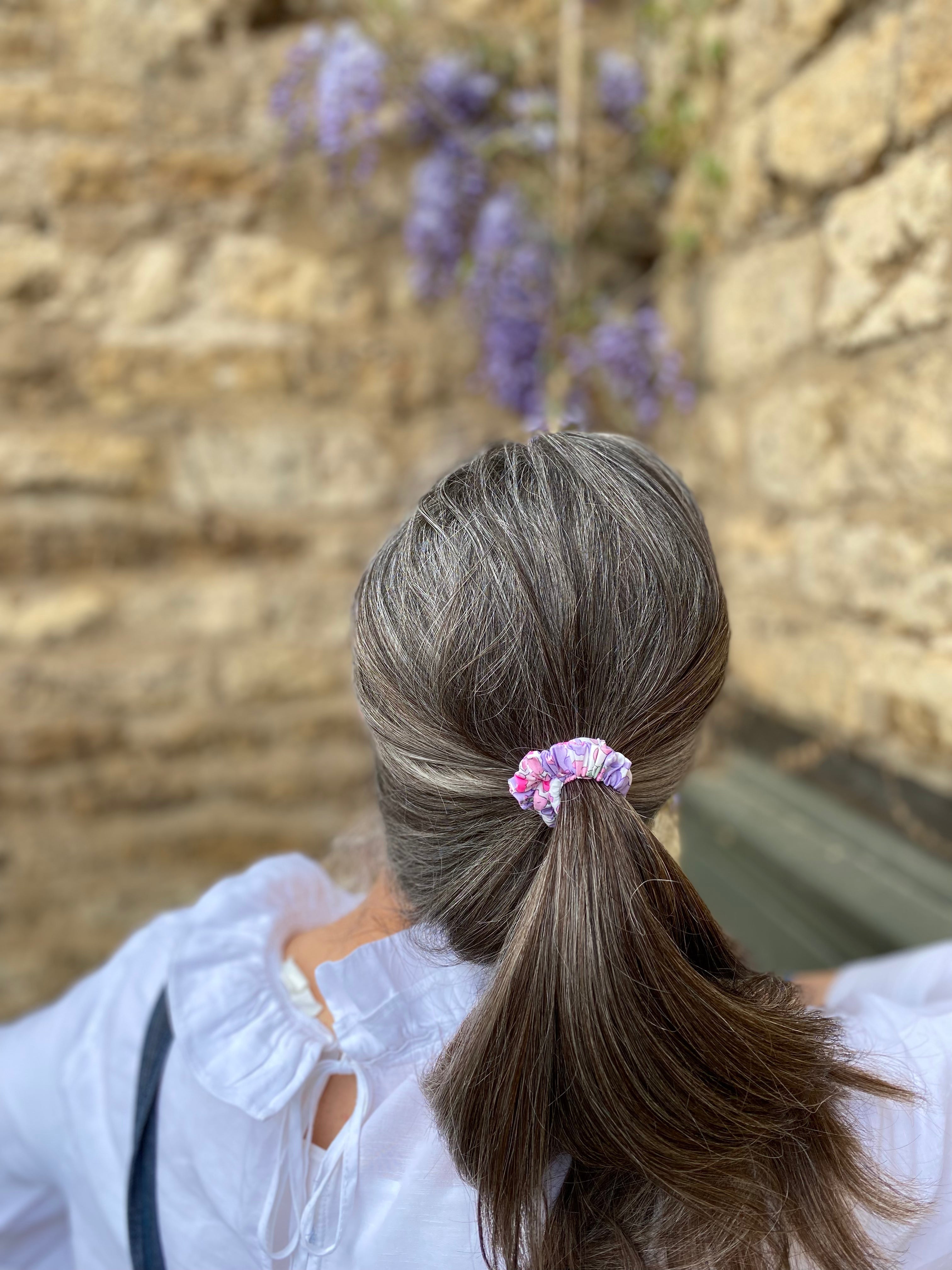 A trio of Liberty of London skinny hair scrunchies