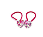 Liberty of London heart hair bobble elastics