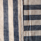 NEW WOVEN CLAY STRIPE TABLECLOTH – 100% Cotton