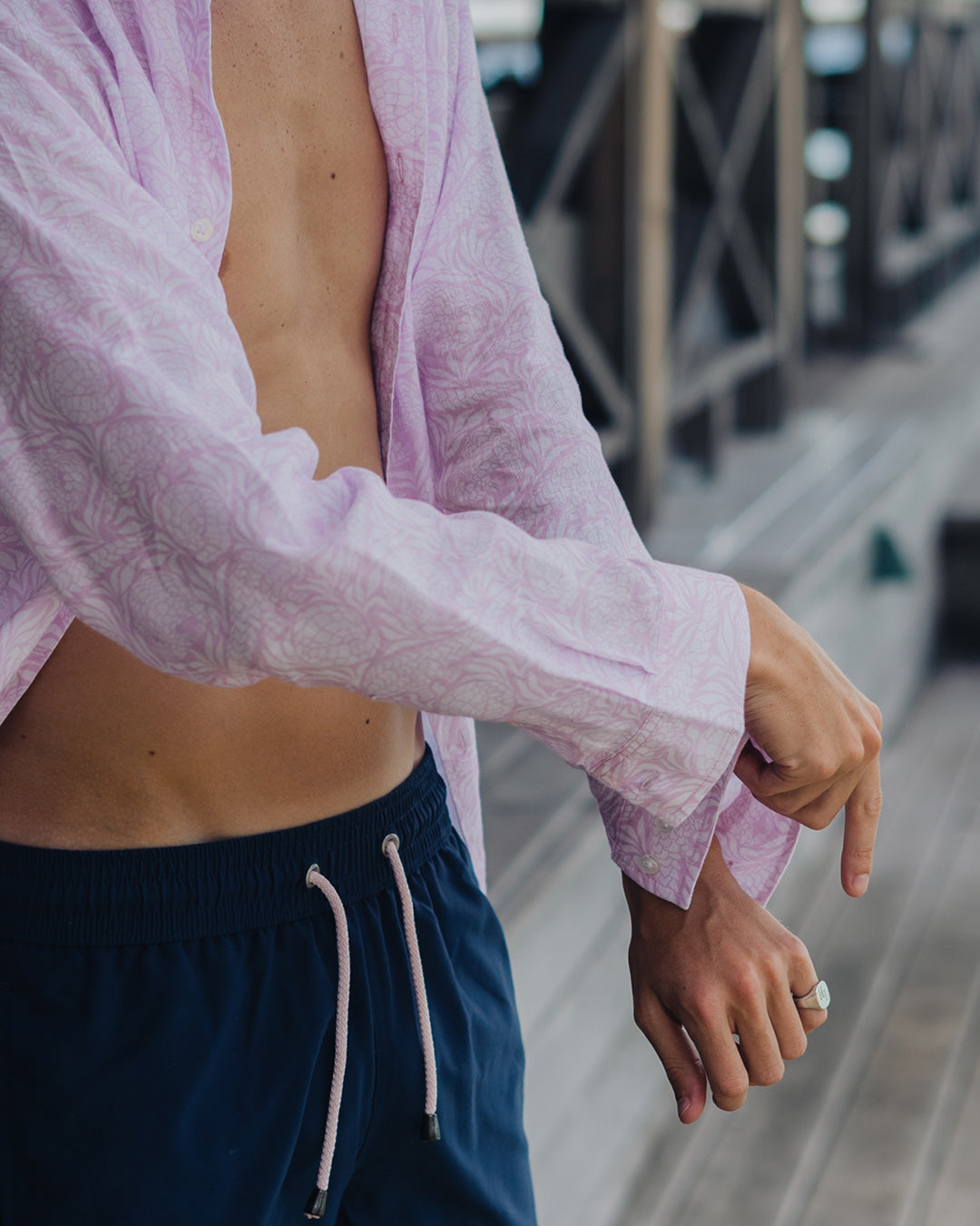 Linen Shirt PANGOLIN