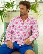 Linen Shirt TURTLE TRELLIS