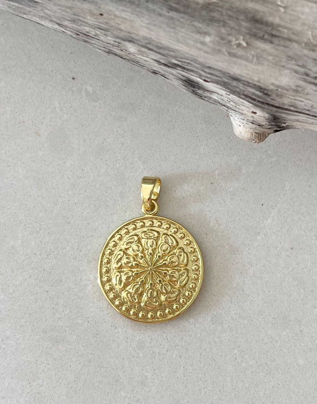 Large Gold Charm
