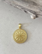 Large Gold Charm