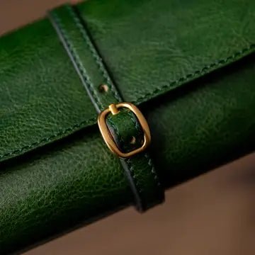 Leather Jewellery Roll