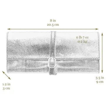 Leather Jewellery Roll