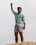 Mens Linen Shirt AGAVE