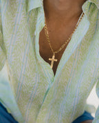 Linen Shirt SEALEAF STRIPE
