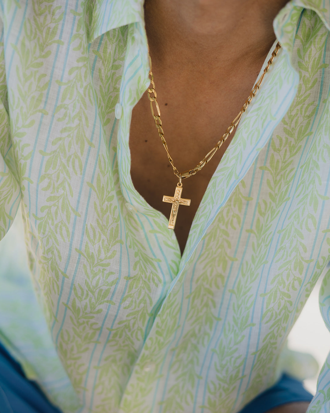 Linen Shirt SEALEAF STRIPE