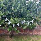 Lotus Flower Green Flag Bunting