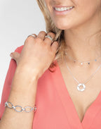Lulu Silver Link Bracelet