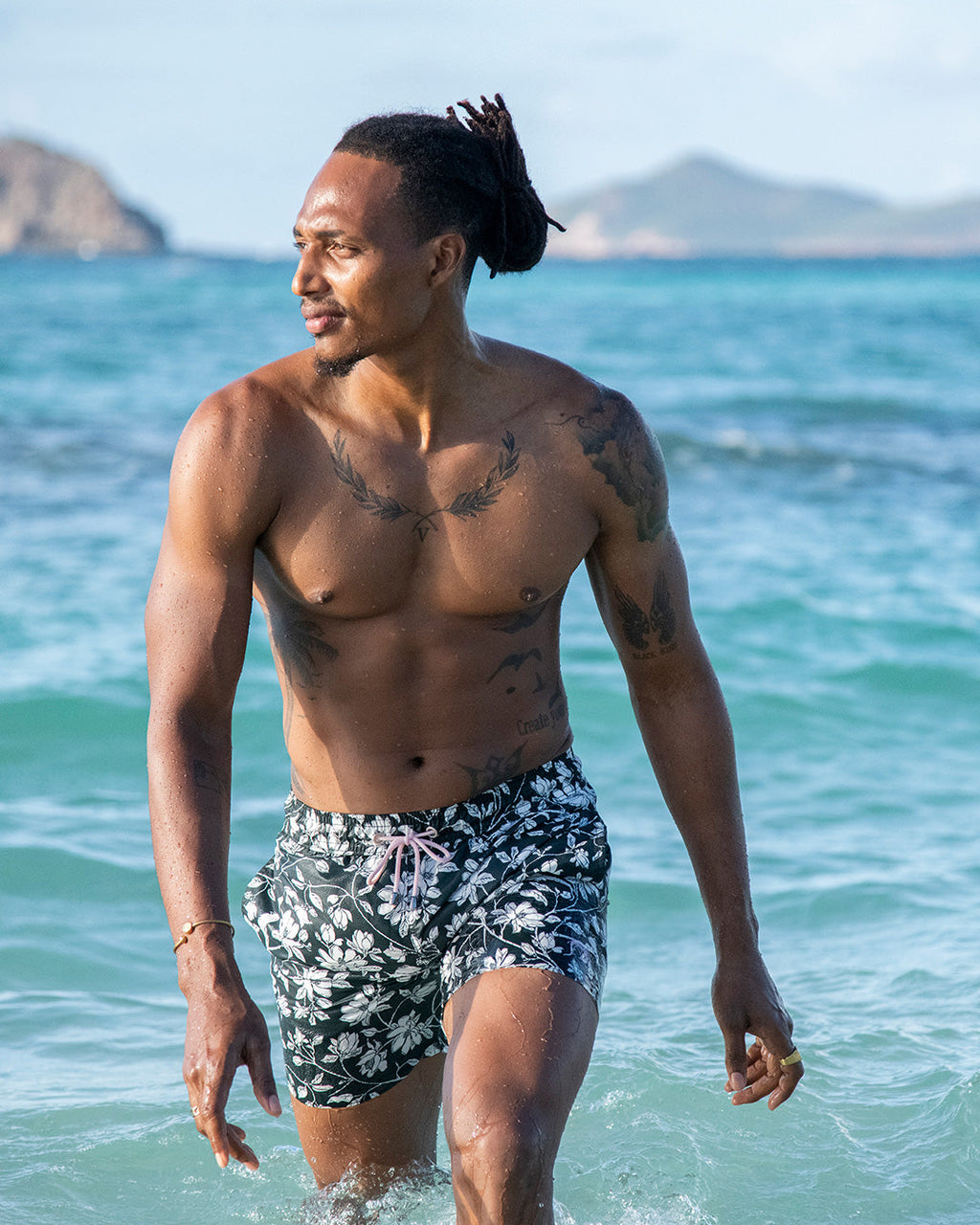 Mens Swim Shorts IGUANA