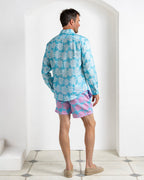 Mens Linen Shirt AGAVE
