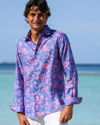 Mens Linen Shirt IGUANA